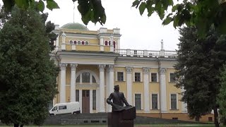 Дождь Осень  Гомельский парк, небольшая прогулка (перезалито) Autumn rain Gomel Park, a short walk