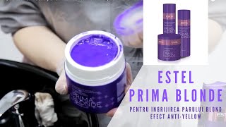 Prima Blonde Sampon, Balsam si Masca pentru nuante reci de blond | ESTEL România