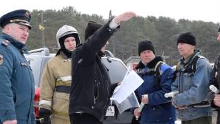 Пожарно-тактические учения в городе Североуральск