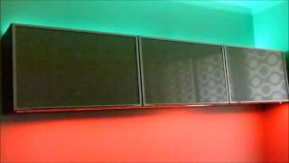 RGB LED освещение настенных шкафов