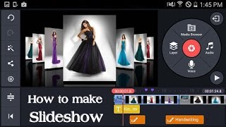 How To Make Slideshow Video in android device.