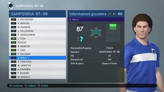 PES 2019 - SERIE A'87-'88 - PLAYERS