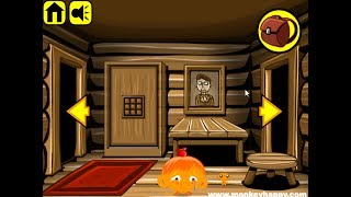 Monkey Go Happy Cabin Escape Stage 90 Walkthrough [PencilKids]
