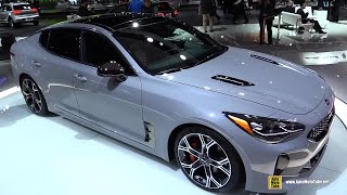 2018 KIA Stinger - Exterior and Interior Walkaround - Debut at 2017 Detroit Auto Show