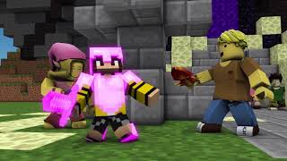 Minecraft Song 1 Hour: Battlefield! + Psycho Girl 10 Trailer! Minecraft Music Video Series!