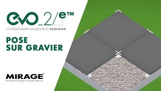 Didacticiel Evo_2/e | Pose sur gravier