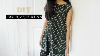 DIY Easy Trapeze Dress