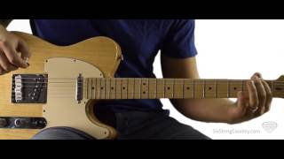 Open String Riffs in G - Full Lesson - Six String Country