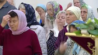 Архиерейское богослужение в храме иконы Божией Матери именуемой «Неопалимая купина» в Москве