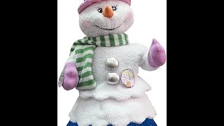 Игрушка новогодняя «Снеговик» арт. SM-62018