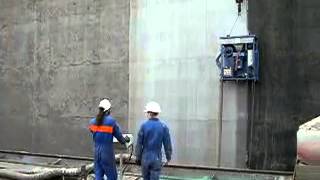 Вартикальная очистка стали Blastrac 500VH