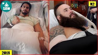 15 Shocking WWE Superstars Surgery Photos You Must See 2018 - Roman Reigns, Braun Strowman..