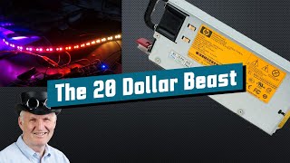 12V/60A power supply (PSU) for 20 dollars? Unbelievable, but true. And high quality.