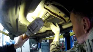Ставим кулису мкпп Mercedes w210