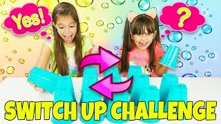 SIS vs SIS SWITCH UP CHALLENGE with NEW Surprise Toys | Emily and Evelyn