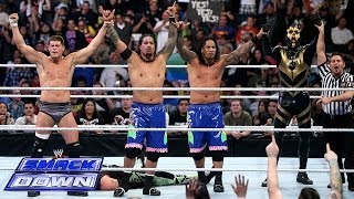The Usos, Cody Rhodes & Goldust vs. New Age Outlaws, Ryback & Curtis Axel: SmackDown, Feb. 14, 2014