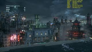 Batman: Arkham Knight - Built In Benchmark MAX settings - GTX 1060 6gb + i7-6700k 1080p