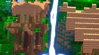 Дом в джунглях Майнкрафт - Как построить? Скачать карту Minecraft