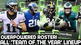 ALL 'TEAM OF THE YEAR' TEAM! OVERPOWERED SQUAD BUILDER! Madden 18 Ultimate Team