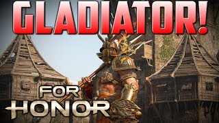 [For Honor] Gladiator Gameplay! First Look Duels