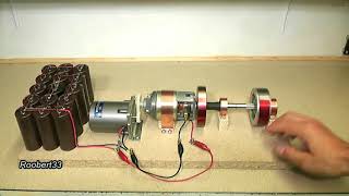 Motor Generator energy, TEST 1
