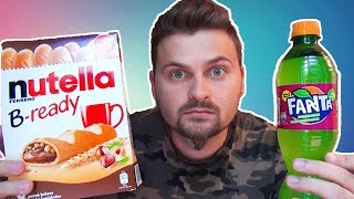 5 НЕОБЫЧНЫХ ПРОДУКТОВ ИЗ ЕВРОПЫ (НУТЕЛЛА, ФАНТА, ШОКОЛАД)