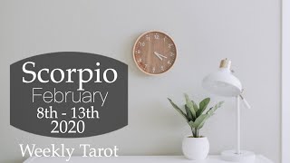 SCORPIO FEBRUARY 8th - 13th | THEY THINK THEY'RE READY FOR YOU NOW - Scorpio Tarot Love Reading