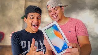 DEI UM IPHONE X NOVO PRO MEU AMIGO ‹ PORTUGA ›