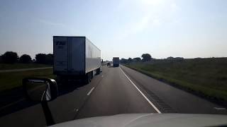 BigRigTravels LIVE! Lincoln to Rochelle, Illinois I-55, I-39-Aug. 4, 2018