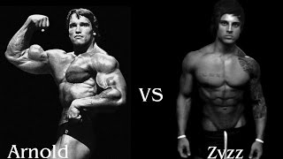 Зиз и Арнольд Шварценеггер (Zyzz Vs Arnold Schwarzenegger). Scooby1961