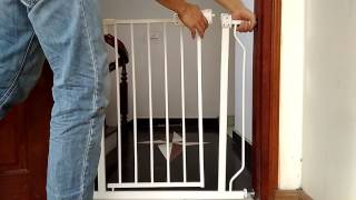Cách lắp đặt chặn cửa P1