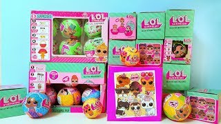 ШОК! Очень много ЛОЛ! КОРОБКИ С ЛОЛ СЮРПРИЗ ! МИКС КИТАЙСКИХ ЛОЛ Подделки PETS  LOL Dolls Surprise