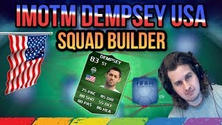iMOTM DEMPSEY USA SQUAD BUILDER! FIFA 14 ULTIMATE TEAM