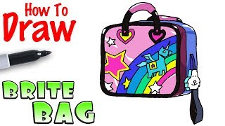 How to Draw the Brite Bag | Fortnite