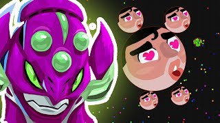 Live STREAM AGARIO WITH NEW SKIN. Agar.io GAMEPLAY