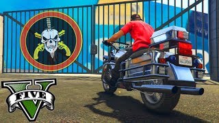 GTA V Online: A MOTO da POLÍCIA!!! (A CORRIDA com 10 MOTOS)!!!