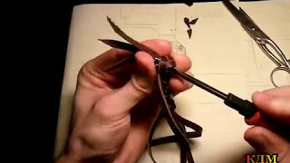 Как завершить  плетение? Узел Чиполлино.КДМ Булат.