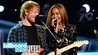 Ed Sheeran Discusses Working With Beyoncé on 'Perfect' Remix | Billboard News Flash