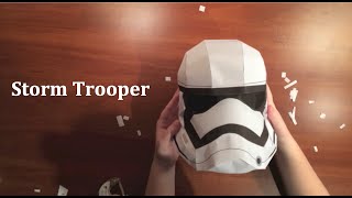 Stormtrooper Paper Helmet