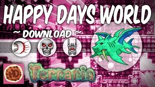 Terraria 1.3 Happy Days Ultimate AFK Farm World Download