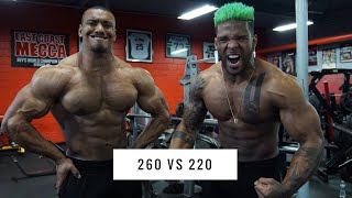 Larry Wheels & Terron Beckham | Powerlifter  Vs Athlete