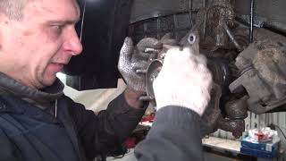 Замена тормозных дисков авто Kia Carnival 2.9 дизель 2006 г.