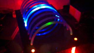 multi color half oval led vu meter with lm3916 chip