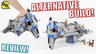 LEGO STAR WARS 75188 ALTERNATIVE BUILD HAMMERHEAD CORVETTE!