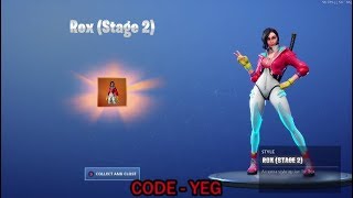 UNLOCKING *NEW* ROX STAGE 2 Outfit on Fortnite Battle Royale Season 9
