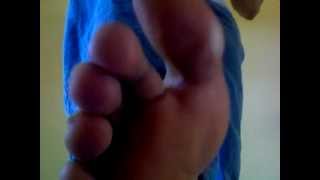 Socks and barefoot stomping!