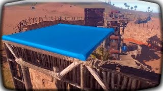 РАСТ ЗАРЕЙДИЛ КАРЬЕР !!! Изучаю ракету и ракетницу !!!