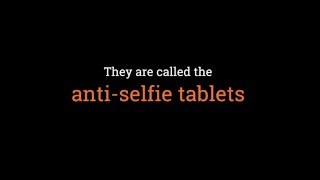 Know someone with a selfie obsession? Gift them an Anti Selfie Tablet!