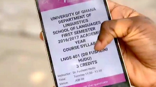 Vidéo : une application créée par un Français change la vie des étudiants au Ghana