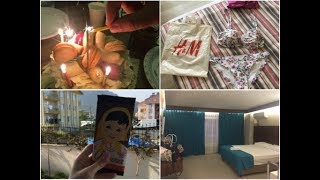 VLOG: Отель в Анталии, Обзор номера, MarkAntalya Mall, Моя Квартира, Купальник H&M, Мои 28?
